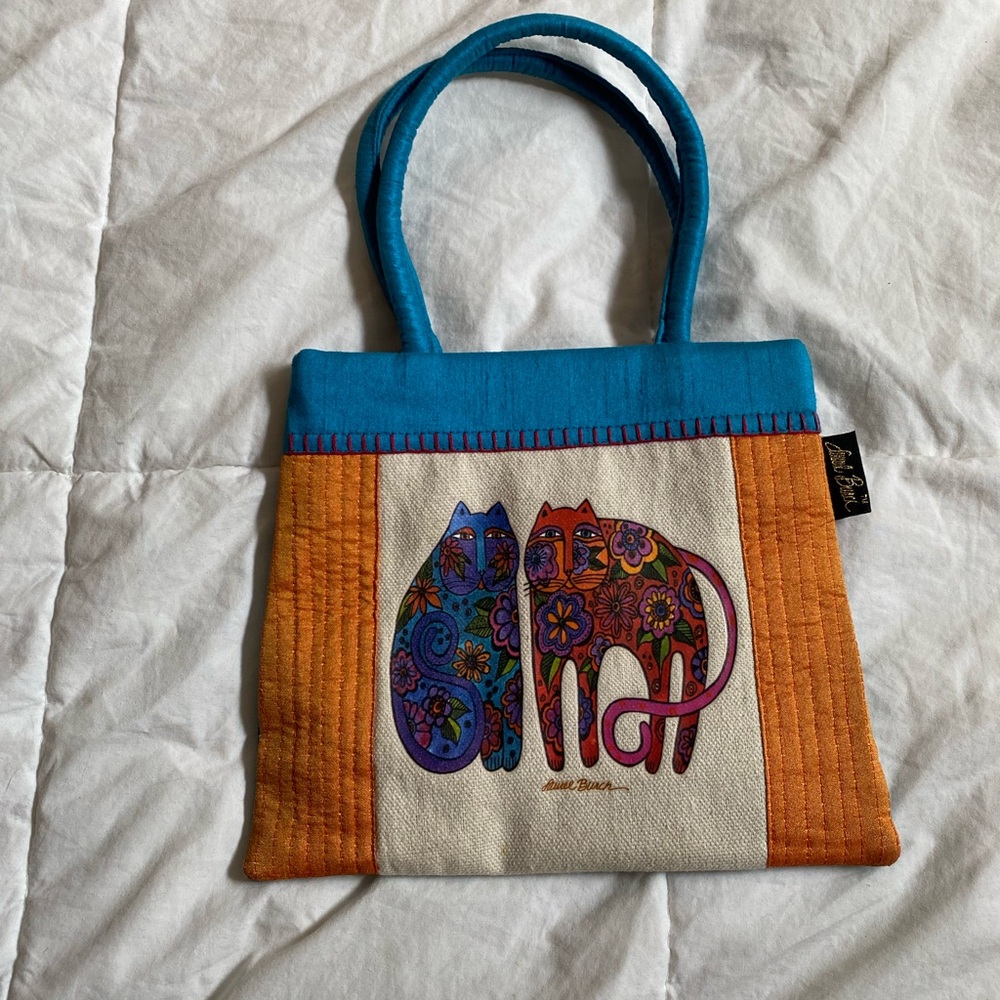 Laurel Birch Cat Micro Tote